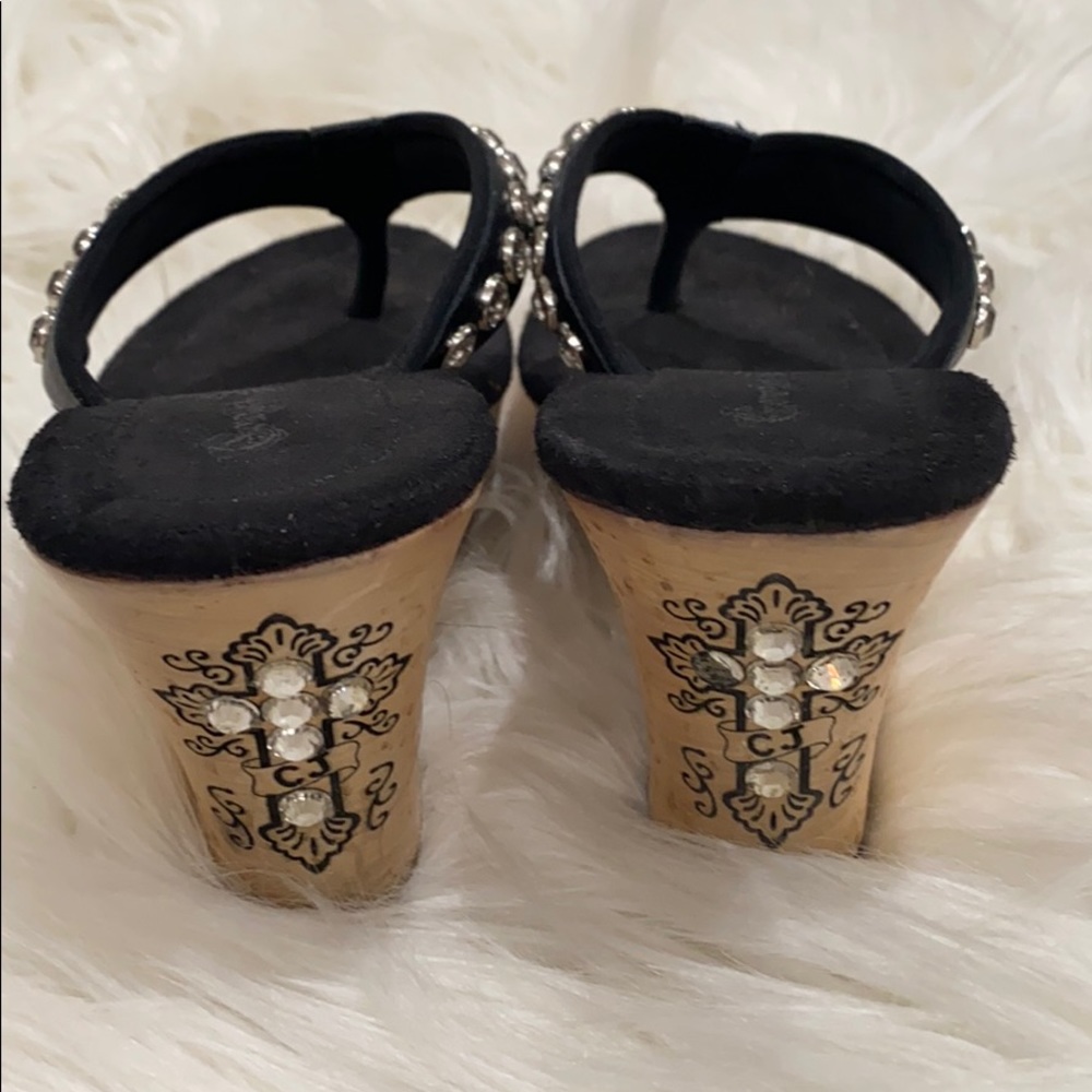 *Gorgeous* Cowgirl Jewels Swarovski crystal wedge